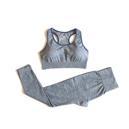 Women Vital Seamless Yoga Set Fitness Clothing High Waist Gym Leggings+Padded Push Up Sports Bra Running Sportswear Tracksuit